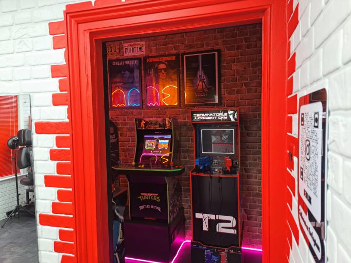 Into the arcade