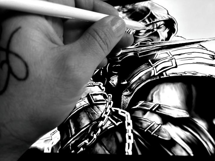 Professional tattoo designing