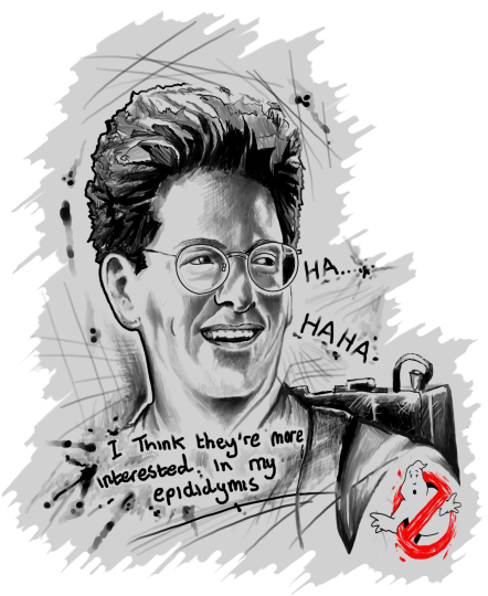 Egon Spengler Tattoo Design