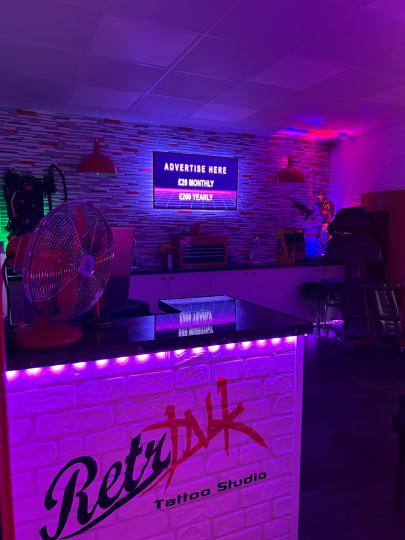 80s neon vibes