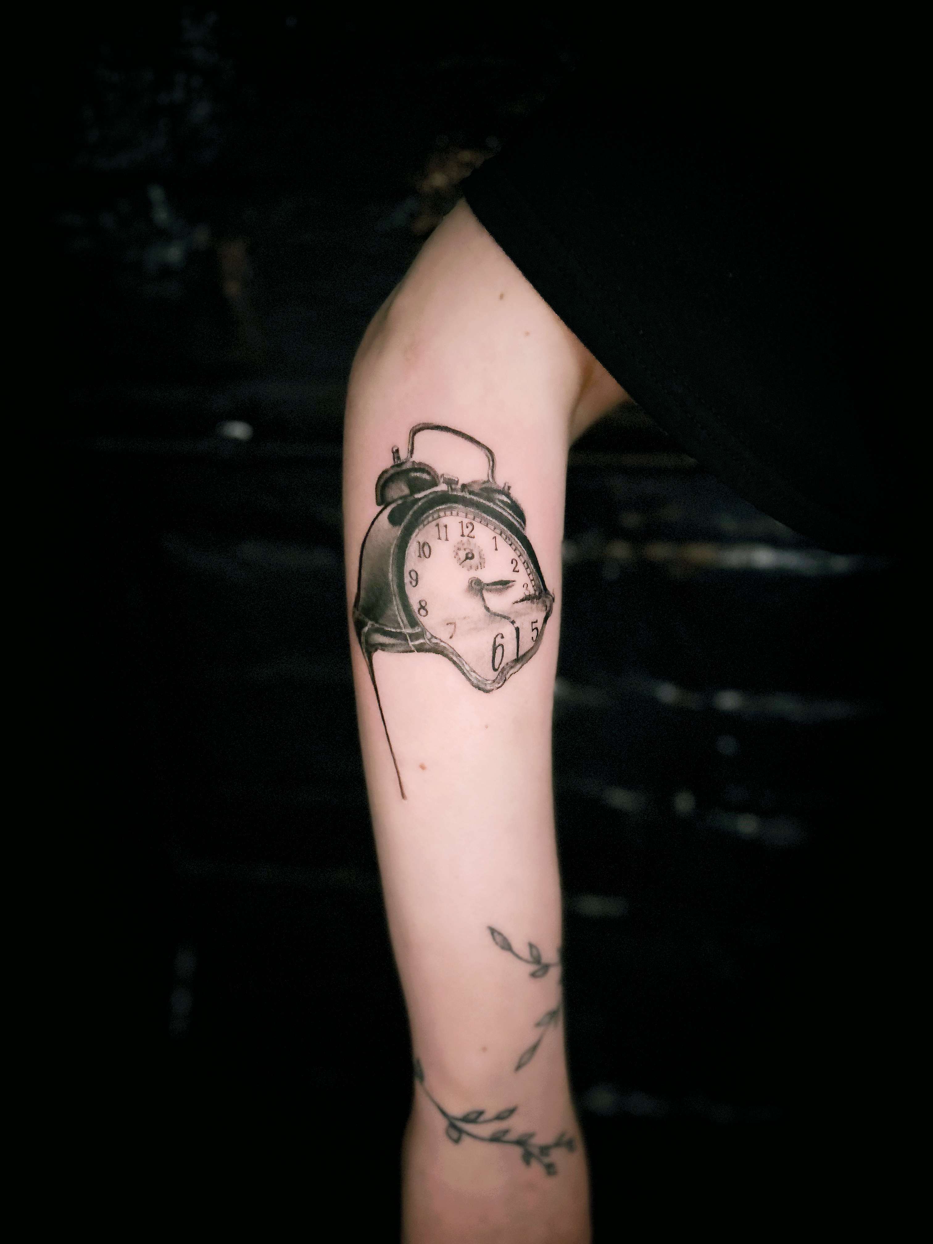 Melted Clock
