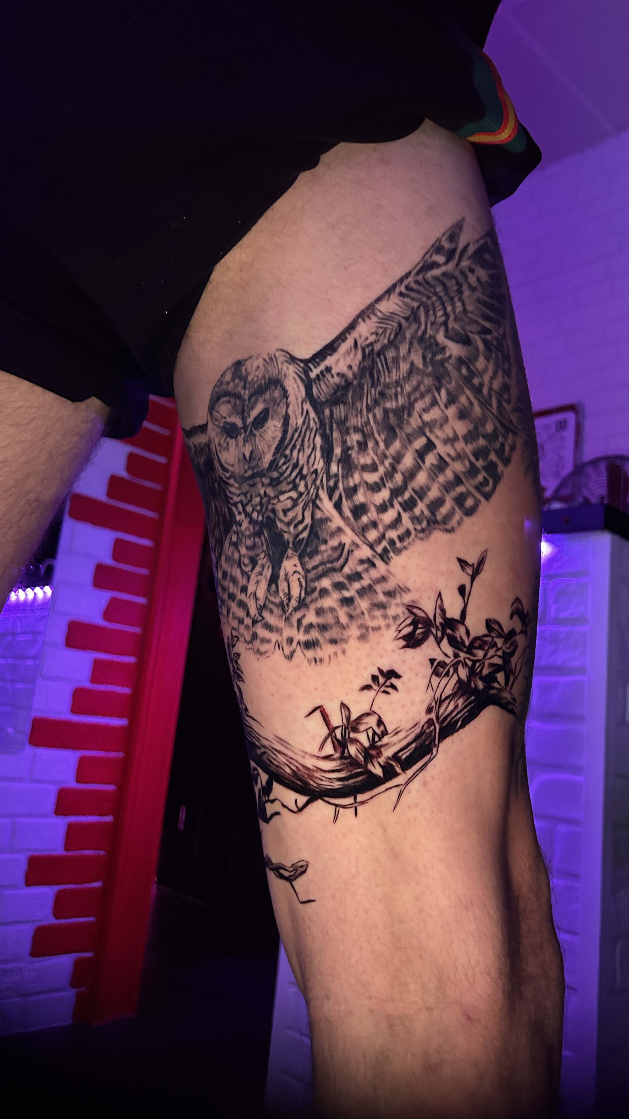 work in progress nature animal leg sleeve